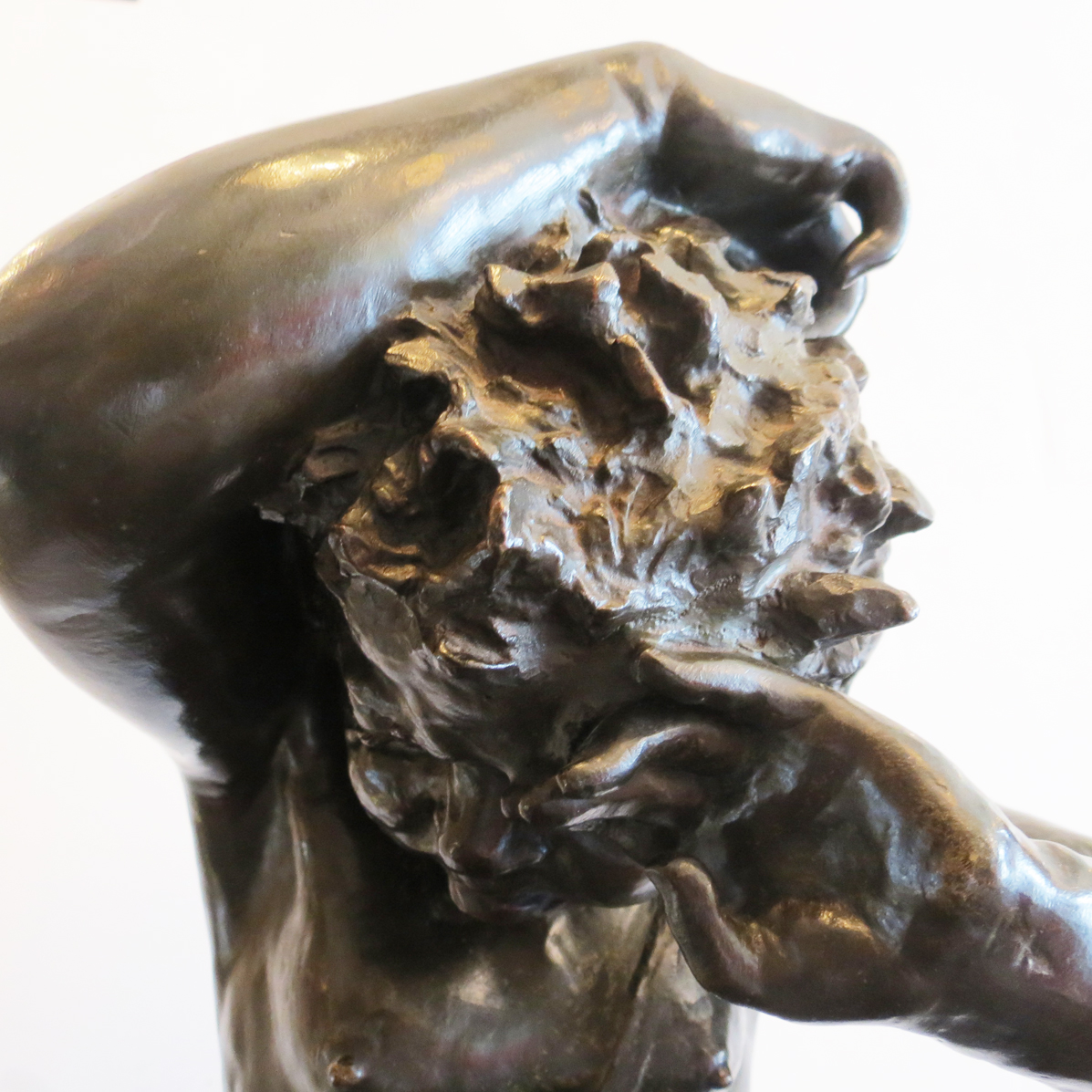 Satyr Bronze Sculpture By Clodion Modernism